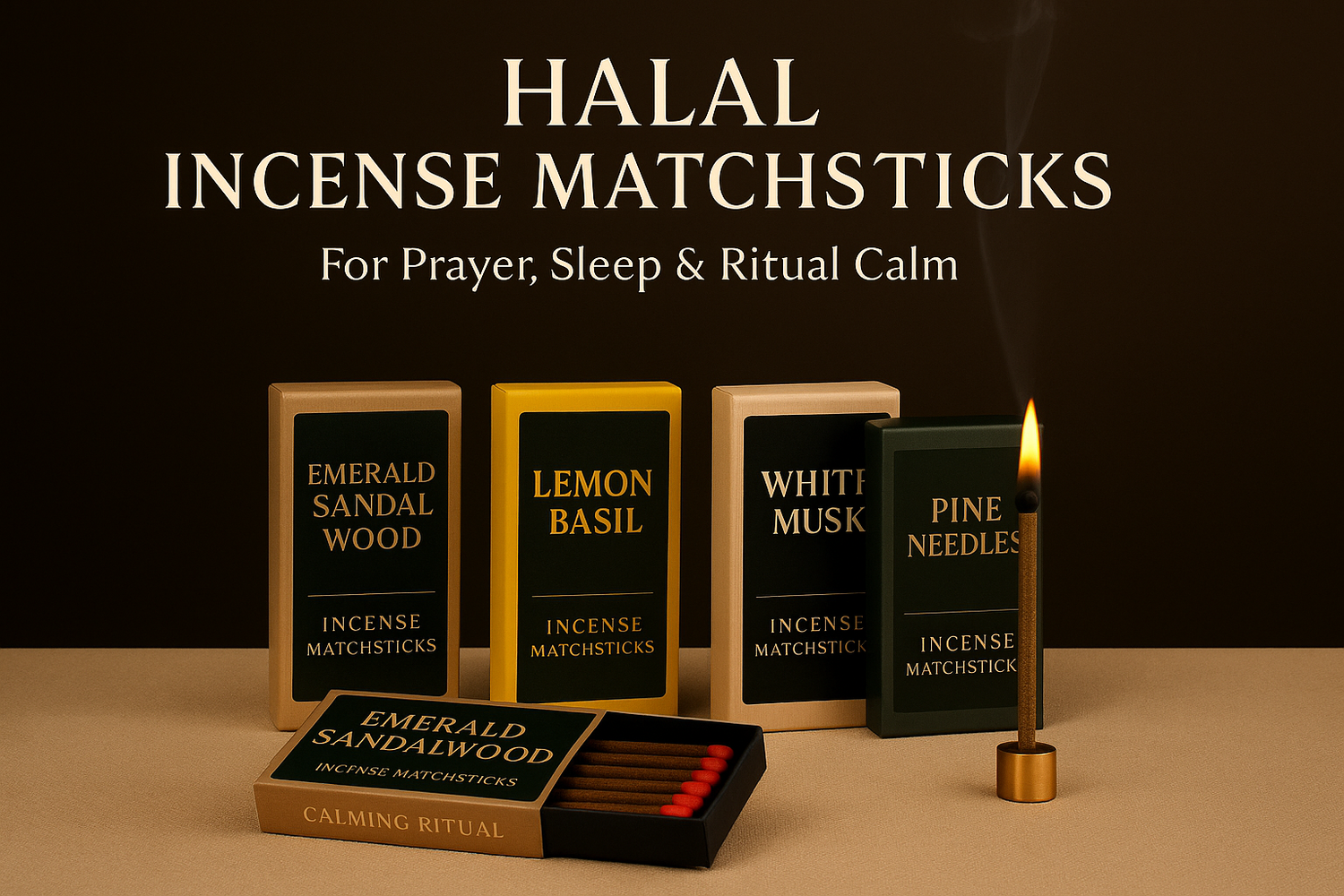 Incense Matchsticks – For Rituals, Rest & Daily Clarity