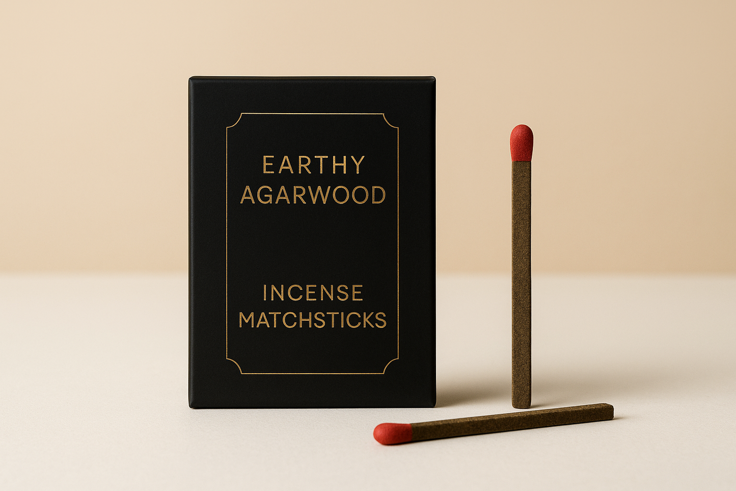 Earthy Agarwood – Incense Matchsticks