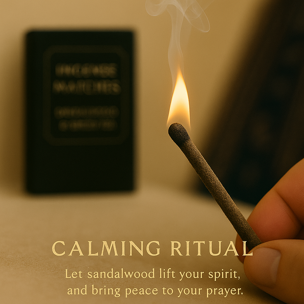 Earthy Agarwood – Incense Matchsticks