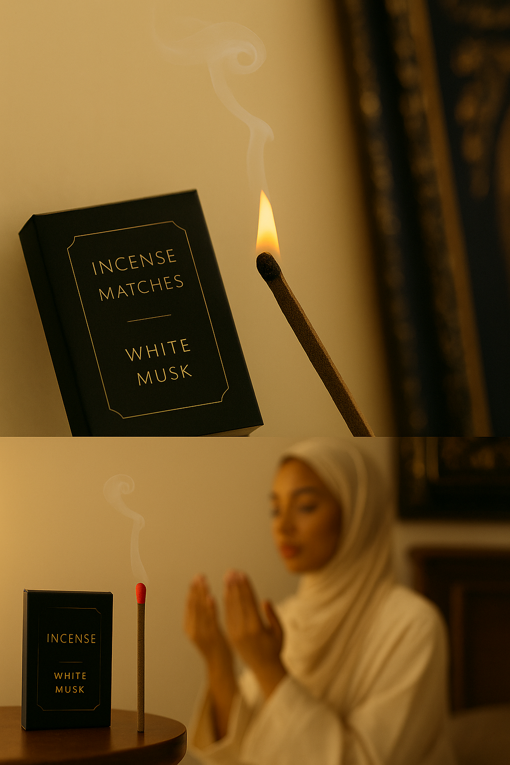 White Musk / Floral Breeze – Incense Matchsticks