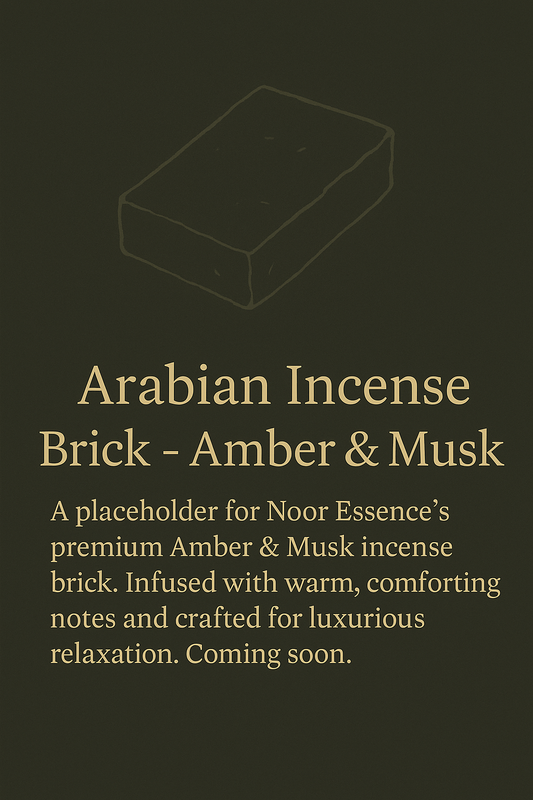 Arabian Incense Brick - Amber & Musk