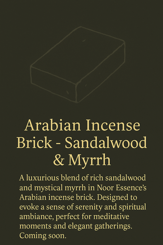 Arabian Incense Brick - Sandalwood & Myrrh
