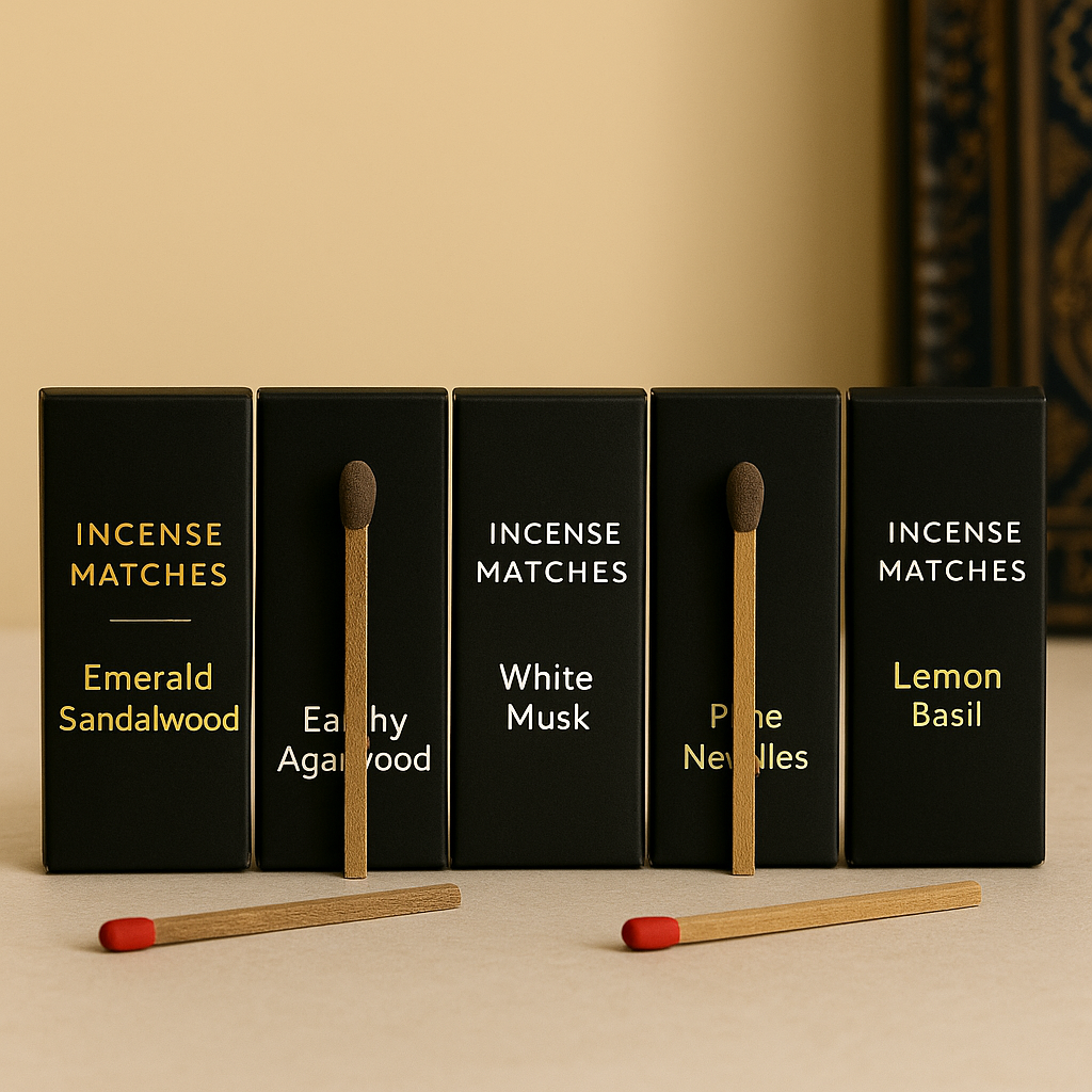 Earthy Agarwood – Incense Matchsticks